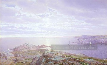  Trost Peintre - Rocky Cove NMA William Trost Richards paysage
